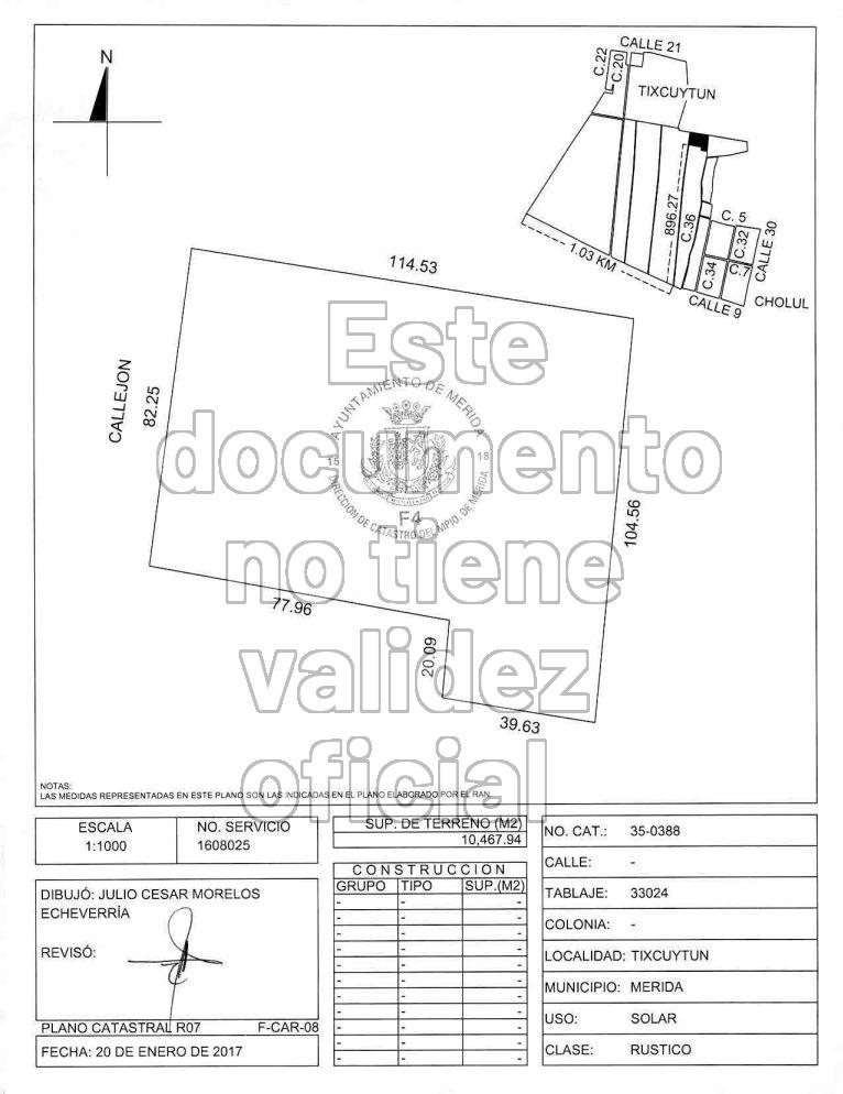 Imagen del terreno